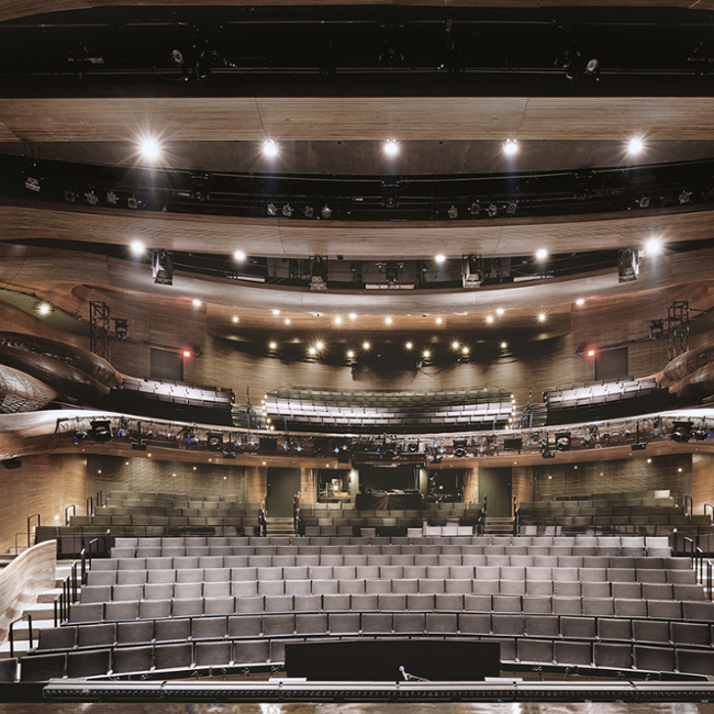 Inside of the Alliance Theater